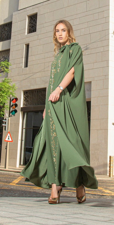 CAPE DRESS